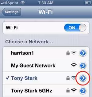 تغییر DNS iOS